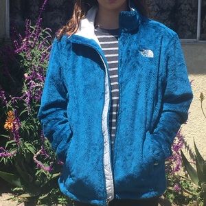 Teal/Ocean Blue North Face Jacket
